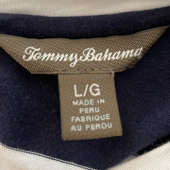 Tommy Bahama Striped Shift Pima Cotton Dress - Picture 7 of 9